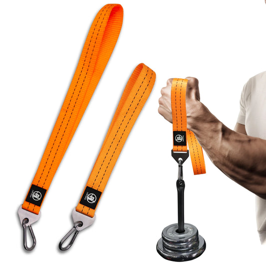 Arm Wrestling Training Strap Belt Hand Grip Arm Finger Forearm Exerciser Strengthener for Cable Machine Fitness Equipment